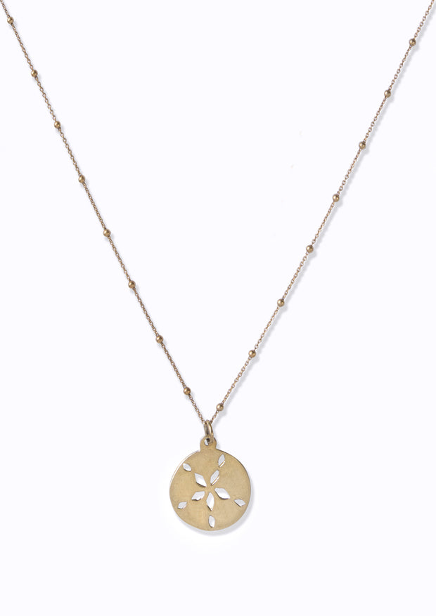 Baby Sand Dollar Necklace