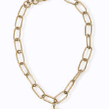 Afro Chain Necklace with Disc