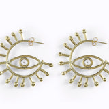 Asha Magic Eye Hoops