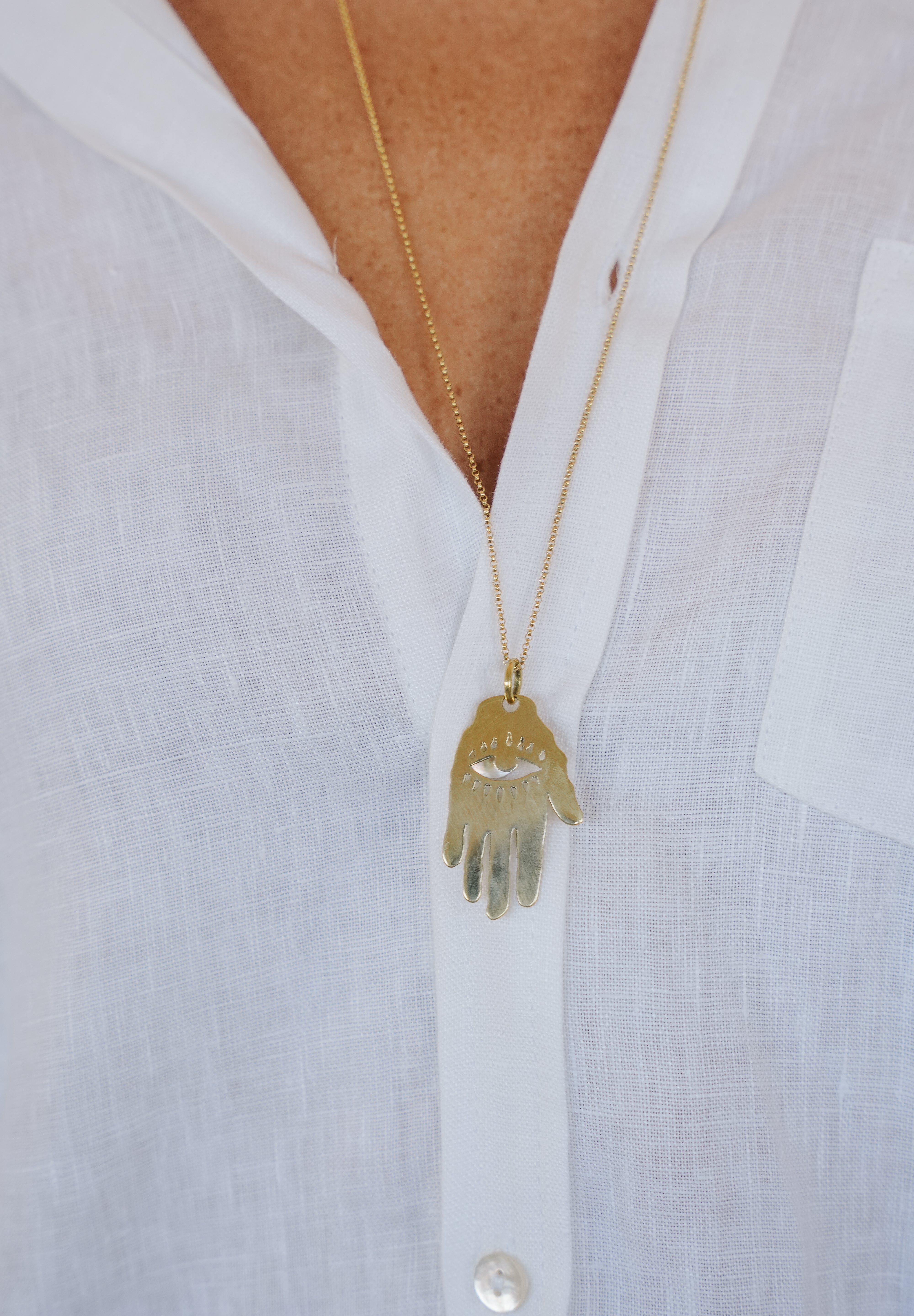 Asha Magic Eye Protection Necklace