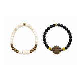 Trade Roots Juju Bracelet - Ebony and Ivory