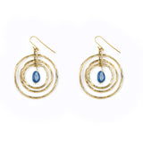 Che Shale Hoops - Lapis
