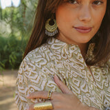Marrakech Earrings - Smoke
