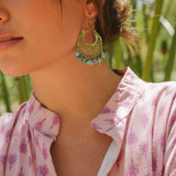 Marrakech Earrings - Turquoise