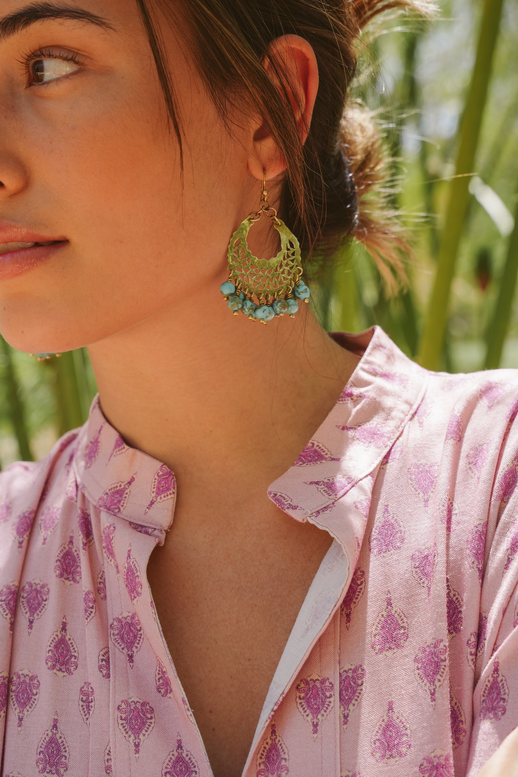Marrakech Earrings - Turquoise