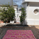 MOR - EMBROIDERED KILIM - MED RUG. (15)