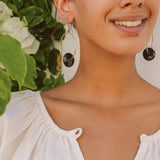 Jatanga Hoop Earrings with Horn