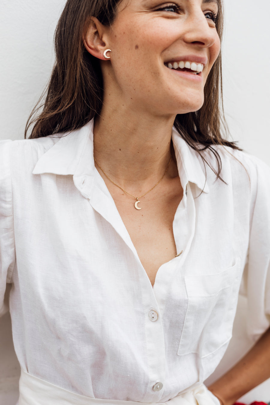 Baby Moon Necklace