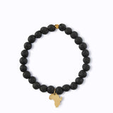 Unisex Lava Bead Bracelet