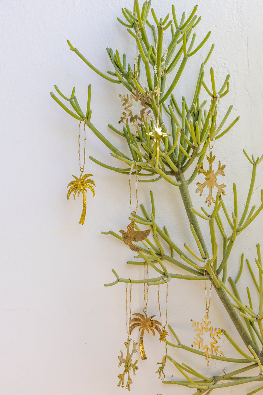 Kenya Brass Christmas Decor