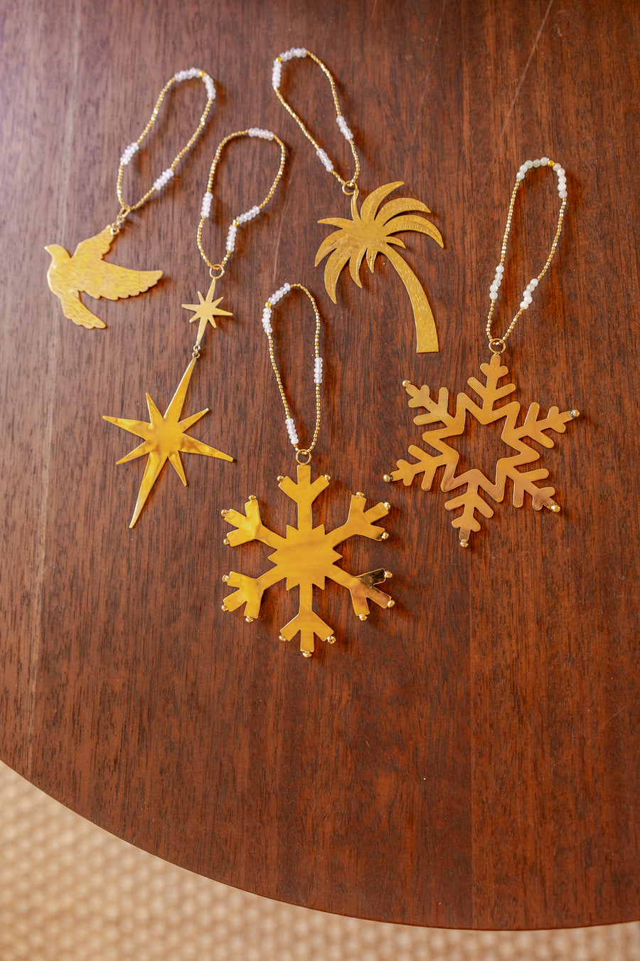 Kenya Brass Christmas Decor