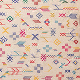 MOR - EMBROIDERED KILIM - MED RUG. (7)