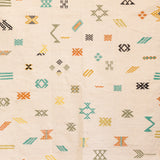 MOR - EMBROIDERED KILIM - MED RUG. (5)