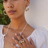 Ntesh Hoops - Ivory