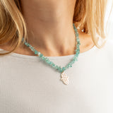 Pwani Necklace Aqua Apatite