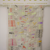 MOR - EMBROIDERED KILIM - MED RUG. (10)