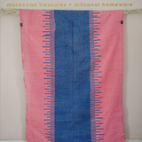 MOR - EMBROIDERED KILIM - MED  RUG (11)