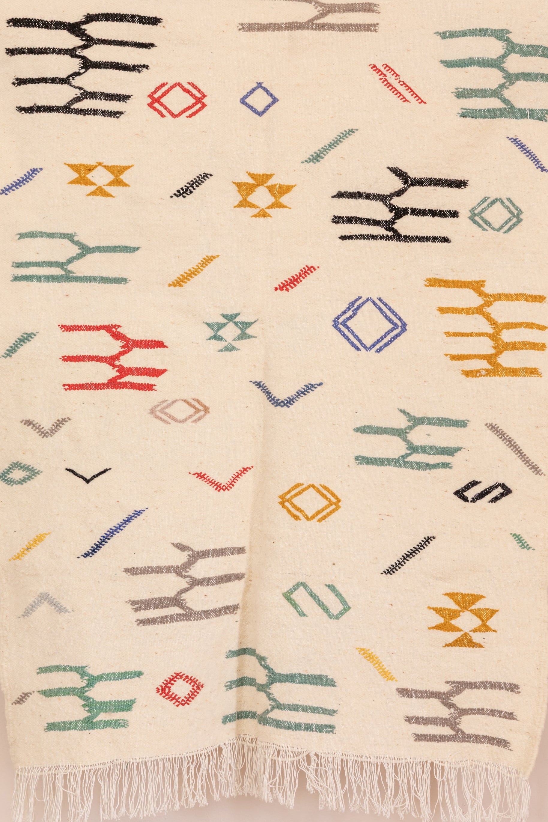 MOR - EMBROIDERED KILIM - SMALL RUG (9)