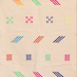 MOR - EMBROIDERED KILIM - SMALL RUG (10)