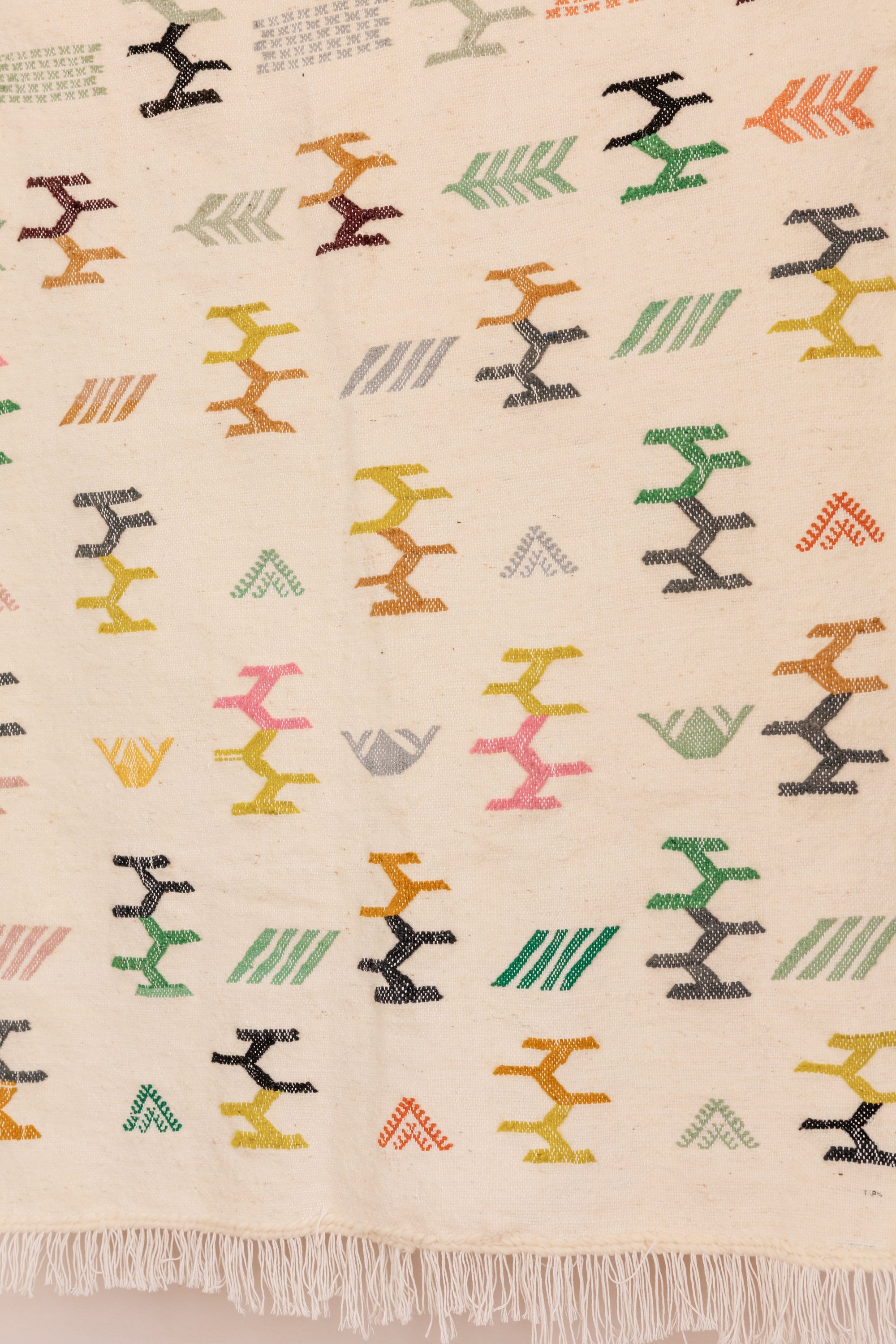 MOR - EMBROIDERED KILIM - SMALL RUG (3)