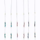 Island Sunglass Holder, Assorted Semi Precious Stones
