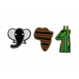 Leather Beaded Fridge Magnet