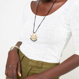 Baby Masaai Beaded Necklace Ebony