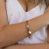 Baby Disc Boho Bangle