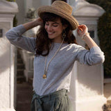Coptic Sahara Necklace Ivory