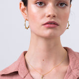 Zuri Hoops Bone