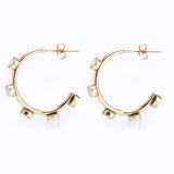 Zuri Hoops Bone