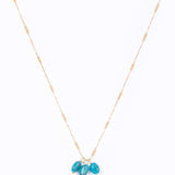 Island Necklace Apatite Stones