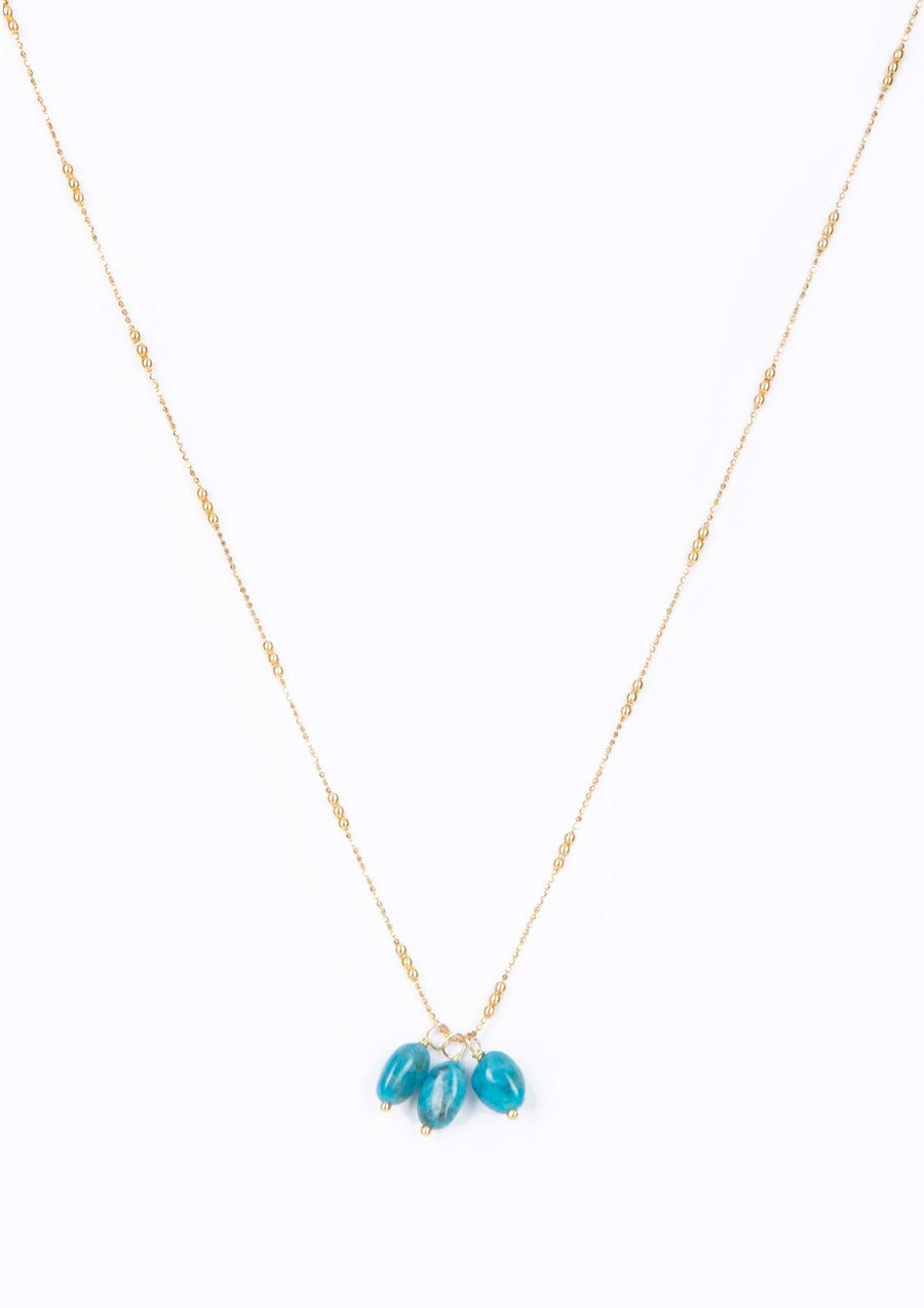 Island Necklace Apatite Stones – Soul Design Jewellery