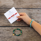 Litha Bravery Bracelet Fire Reds
