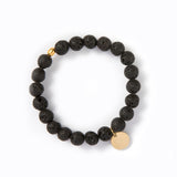 Unisex Lava Bead Bracelet