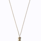 Brass Tooth Necklace