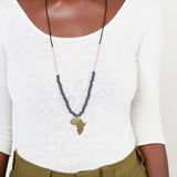 Swahili Africa Necklace Ebony