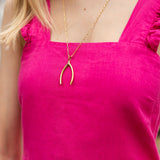Wishbone Necklace